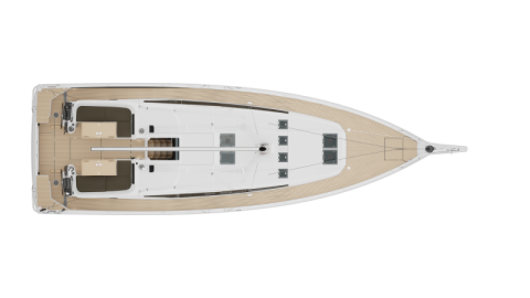 Plan d'aménagement du Sun Odyssey 455 Plan d'aménagement du Sun Odyssey 455