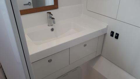 RM Yachts RM 1180 : salle d'eau RM Yachts RM 1180 : salle d'eau