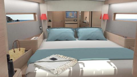 Jeanneau Sun Odyssey 490 : Cabine avant autre finition Jeanneau Sun Odyssey 490 : Cabine avant autre finition