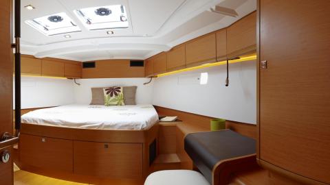 Jeanneau Sun Odyssey 519 : Cabine avant de propriétaire Jeanneau Sun Odyssey 519 : Cabine avant de propriétaire