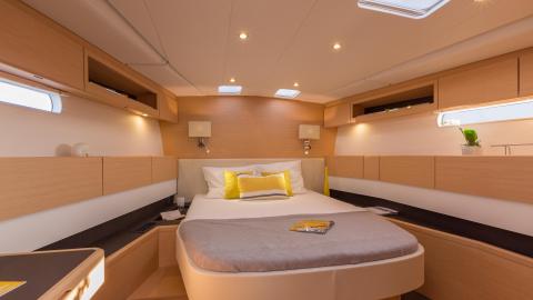 Jeanneau 58 : Cabine avant Jeanneau 58 : Cabine avant