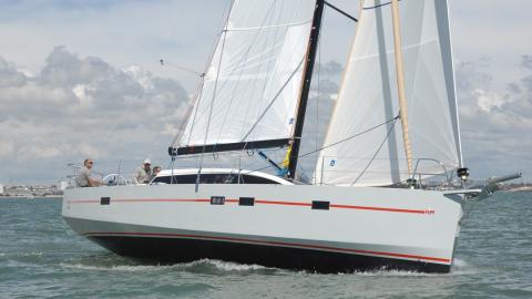 RM Yachts RM 1260 navigating RM Yachts RM 1260 navigating