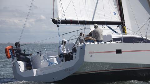 RM Yachts RM 1260 navigating RM Yachts RM 1260 navigating