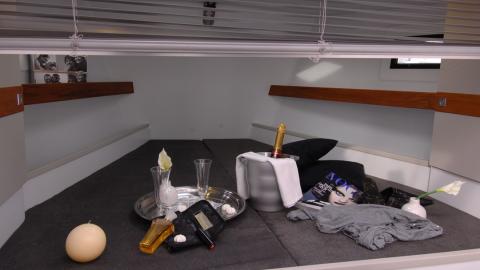 RM Yachts RM 1060 : couchage avant RM Yachts RM 1060 : couchage avant