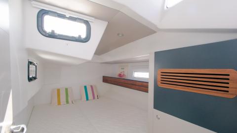 RM Yachts RM 1270 :Cabine arrière sur bâbord RM Yachts RM 1270 : Cabine arrière sur bâbord