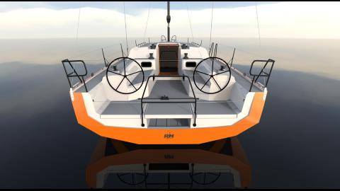 RM Yachts RM 1270 : Un cockpit large RM Yachts RM 1270 :Un cockpit large