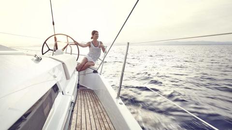 Jeanneau Sun Odyssey 490 : Passe avant bâbord Jeanneau Sun Odyssey 490 : Passe avant bâbord