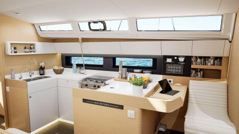 Jeanneau Sun Odyssey 455 : un carré spacieux