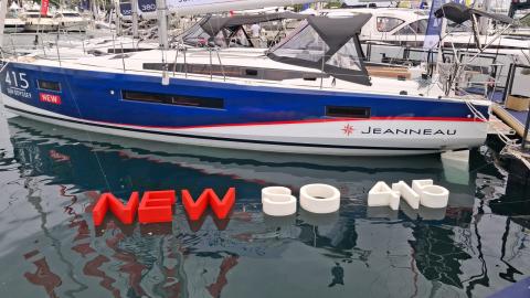 Jeanneau Sun Odyssey 415 : présentation au Yachting Festival de Cannes - sept 2025
