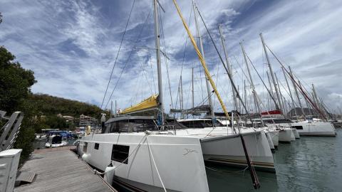 Nautitech 40 open : En marina