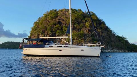 Bavaria Yachts Bavaria 40 cruiser : au mouillage
