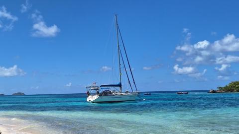 Bavaria 40 : Au mouillage en Caraïbes