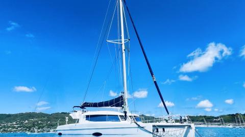 Fountaine Pajot Lipari 41 : Au mouillage en Martinique