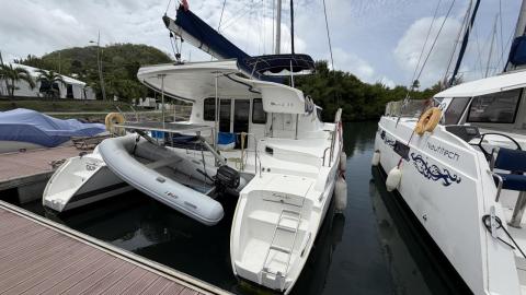Fountaine Pajot Mahé 36 Evolution : En marina