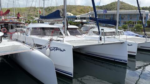 Nautitech Open 40 : En Marina