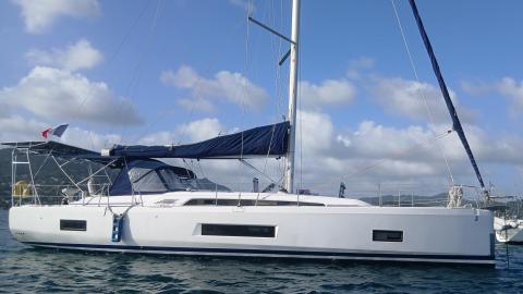 Bénéteau Oceanis 46.1 : Au mouillage en Martinique