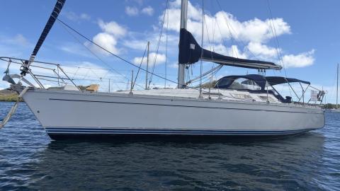 Jeanneau Sun Shine 38 : Au mouillage en Martinique