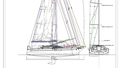 RM 970 : plan de voilure (avant-projet) RM 970 : plan de voilure (avant-projet)