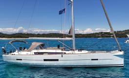 Dufour 500 Grand'Large : Au mouillage