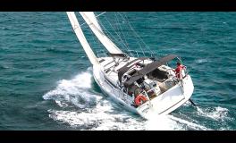 Jeanneau Sun Odyssey 440 Moon sous voiles Jeanneau Sun Odyssey 440 Moon sous voiles