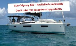 Jeanneau Sun Odyssey 440 : Navigation en Martinique