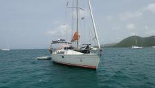 Jeanneau Sun Odyssey 36.2 : Au mouillage en Martinique