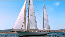 Tioga 68 : En navigation bâbord amure