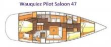 Pilot saloon 47 : Plan d'aménagement