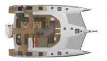 NEEL 47 : Plan de pont et cockpit