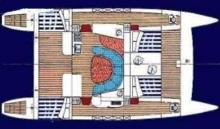Plan aménagement - Sud Composite Grand Sud 42, Occasion (1996) - France (Ref 298)