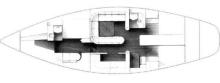 Plan d'améngement - Garcia Malibu 54, Occasion (1992) - Martinique (Ref 491)