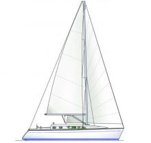 Sun Odyssey 37 : Plan de voilure Sun Odyssey 37 : Plan de voilure