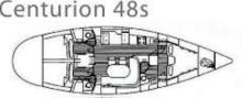 Centurion 48 S : Plan d'aménagement Centurion 48 S : Plan d'aménagement