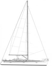 Bavaria 46 Cruiser : Silhouette