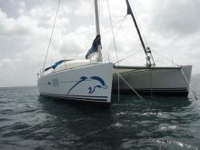 Lagoon 410 S2: Au mouillage 