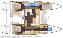 Lagoon 450- 3 cabines : 