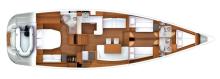 Jeanneau 57 : Plan d'aménagement Jeanneau 57 : Plan d'aménagement