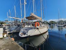 Wauquiez Centurion 48s : En marina Wauquiez Centurion 48s : En marina