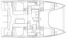 40 open : Plan des cabines