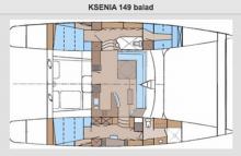 Ksenia149 : Plan des cabines