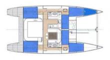 Punch 12,50 : Plan des cabines Punch 12,50 : Plan des cabines