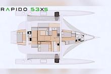 Rapido 53XS : Plan des cabines Rapido 53XS : Plan des cabines