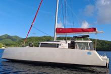 NEEL-TRIMARANS Neel 43 : Au mouillage en Caraïbes NEEL-TRIMARANS Neel 43 : Au mouillage en Caraïbes