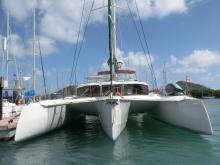 NEEL-TRIMARANS NEEL 47 : Au ponton en Martinique