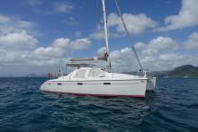 Alliaura Marine Privilege 395 : Au mouillage en Martinique
