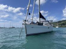 Jeanneau Sun Odyssey 42 DS : Au mouillage en Martinique