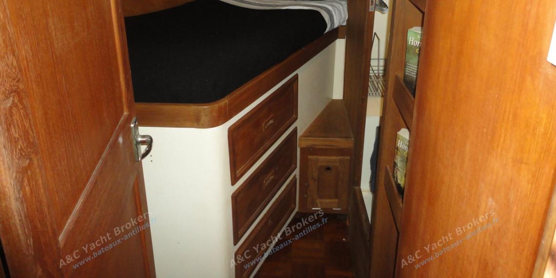 Cheoy Lee Europa 53’ : Autre cabine invité Cheoy Lee Europa 53’ : Autre cabine invité