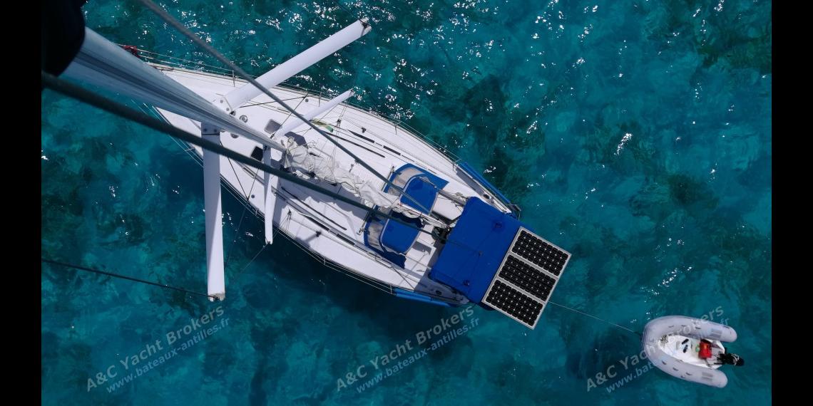 Hunter 34: Vu depuis le haut du mat Hunter 34: Vu depuis le haut du mat