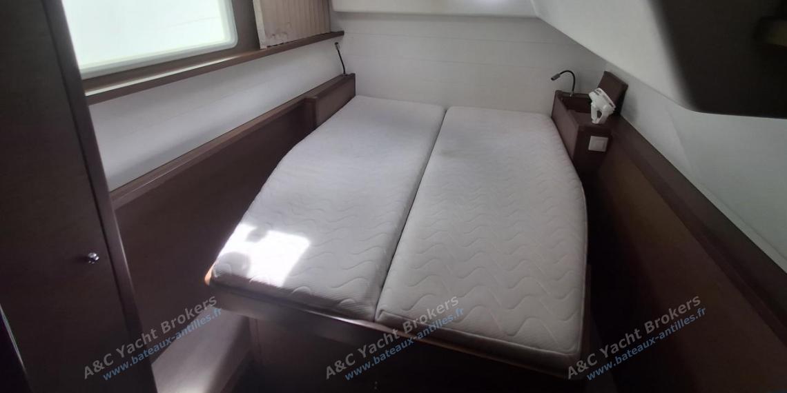 Lagoon 450F : Cabine arrière tribord Lagoon 450F : Cabine arrière tribord