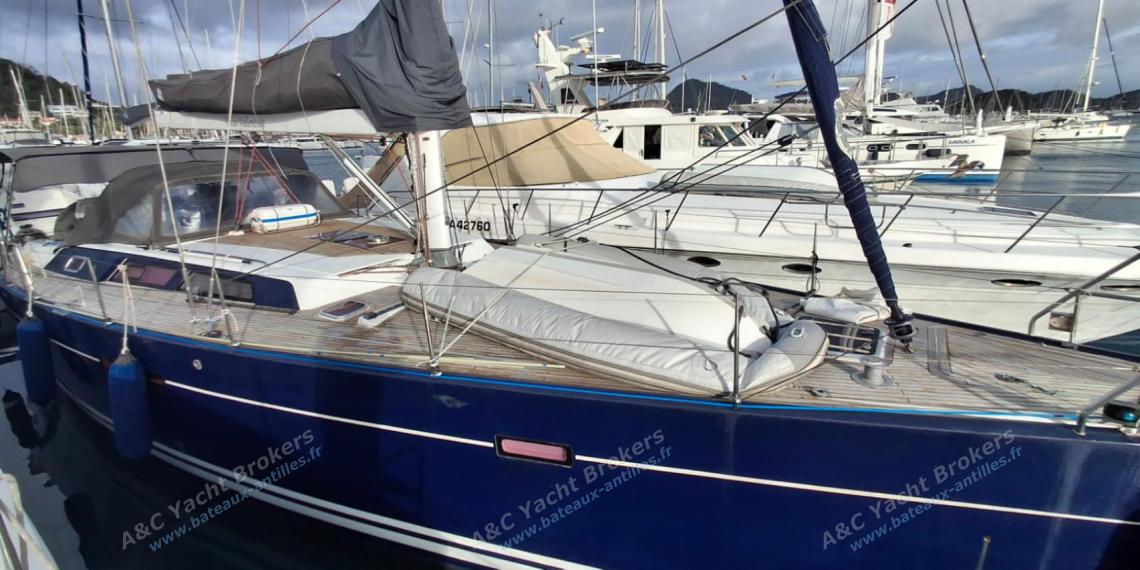 Hanse 540e : En marina Hanse 540e : En marina